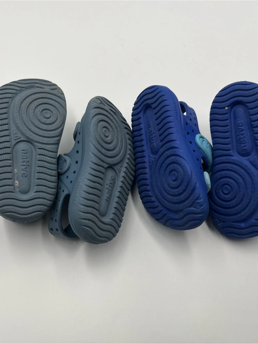 Native Shoes Toddler Chase Sandal C5 Blue Water Shoes 12-18 24 Months